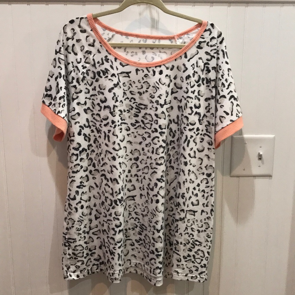 Cute Animal Print Top